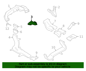 64-22-9-399-391 - Lower Duct - 2019-2024 BMW | BMWPartsHub