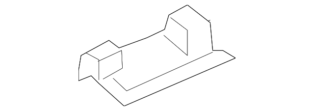 Bracket-Rear S/D Sill Tr Plt - GM (15076277)