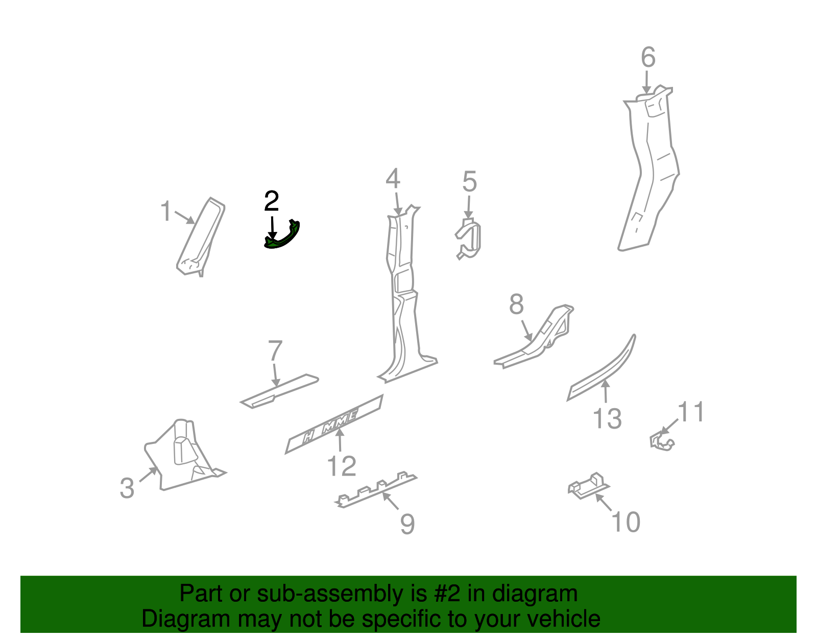 Handle Assembly-Asst - GM (15170388)