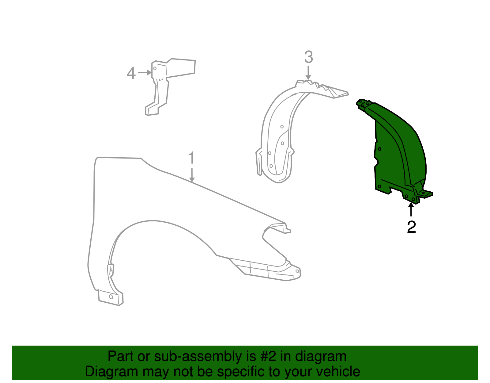 Liner Extension - Ford (YF1Z-16102-AA)