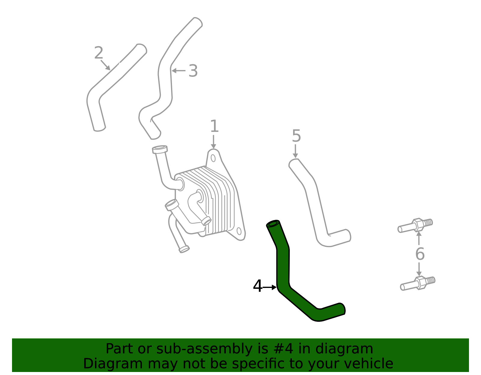 Oil Hose - Toyota (32941-0E050)