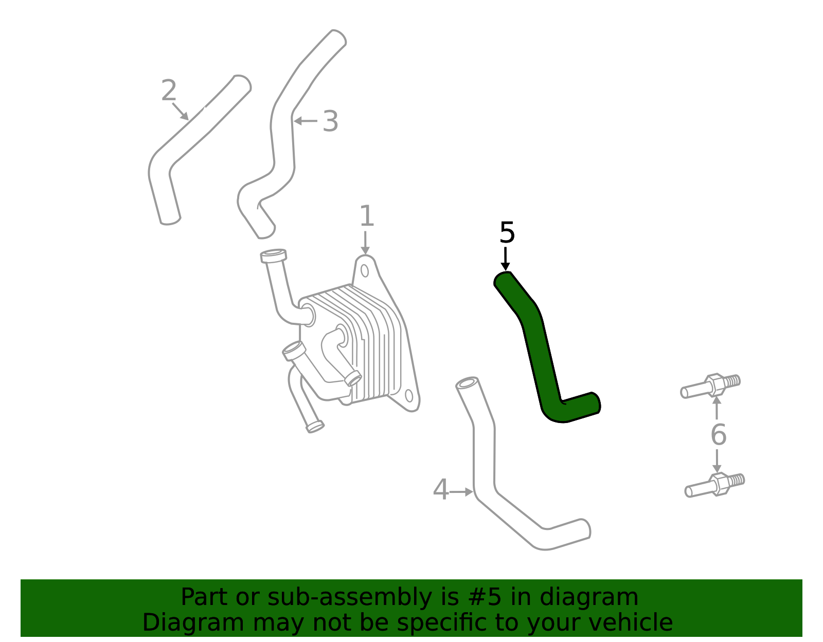 Oil Hose - Toyota (32942-0E070)