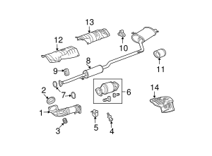 18231-SNA-A00 - Bolt B Flexible Joint - 2006-2016 Honda | Genuine Honda ...