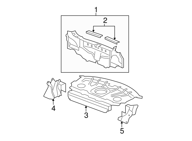 Honda Genuine 77230-TA5-A21ZA Cup Holder Assembly