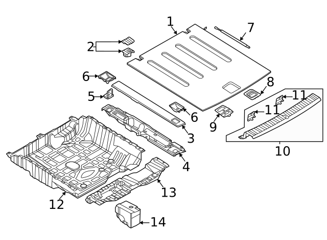 51479874095 - 2020-2022 BMW X6 Hinge (51-47-9-874-095) | BMW of  