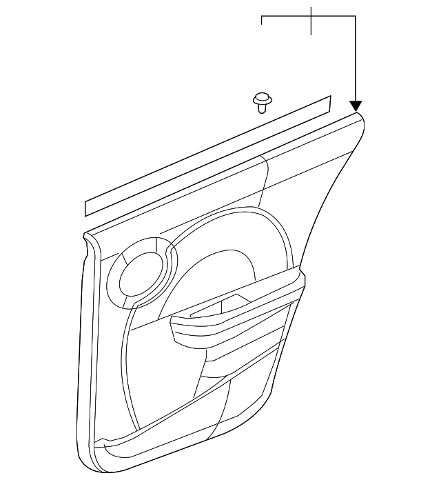 Trim Assembly, Rear S/D                         *Neutral - GM (10368540)