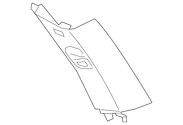 51-43-5-A0D-A53 - Lock Pillar Trim - 2019-2022 BMW X7 | Buy BMW 