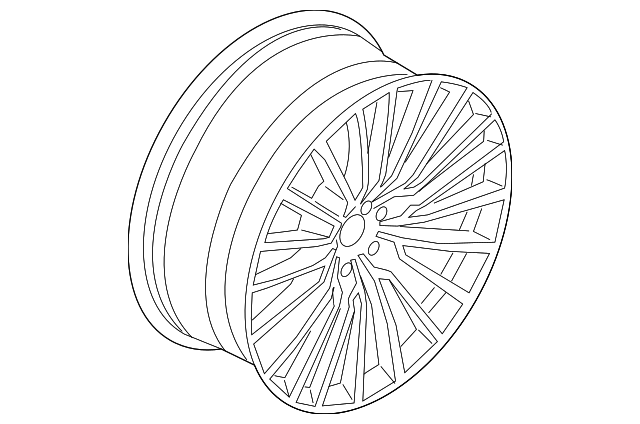 36116887602 - 2020-2022 BMW Wheel, Alloy (36-11-6-887-602) | BMW 