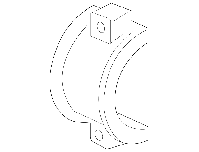 Bracket-Chrg Air Clear Front (Cstg) - GM (12586367)