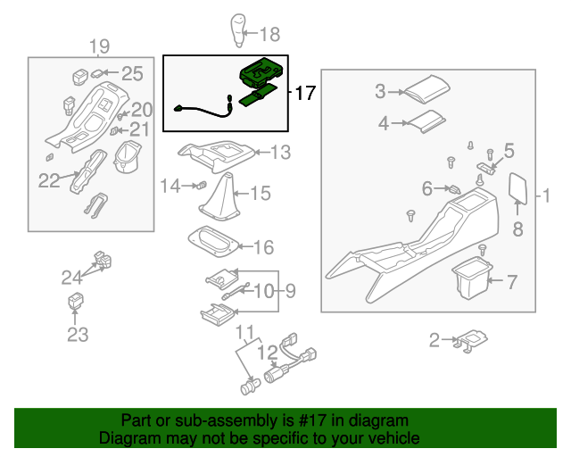 20022003 Subaru Impreza Shift Indicator 35180FE030