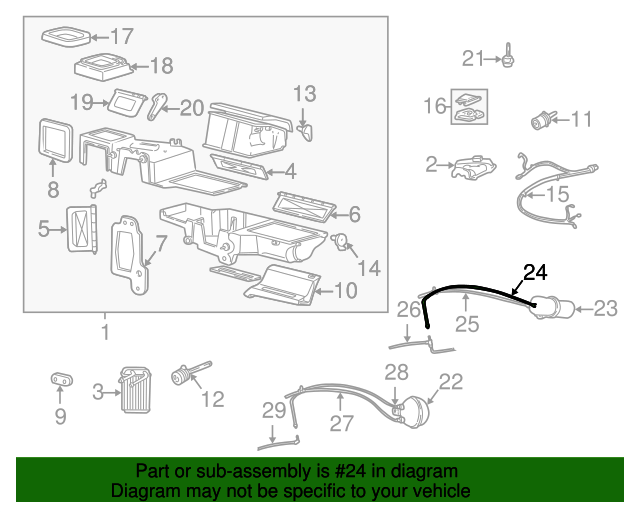 ZZP061608 Vacuum Hose 19982009 Mazda Werner Mazda Parts