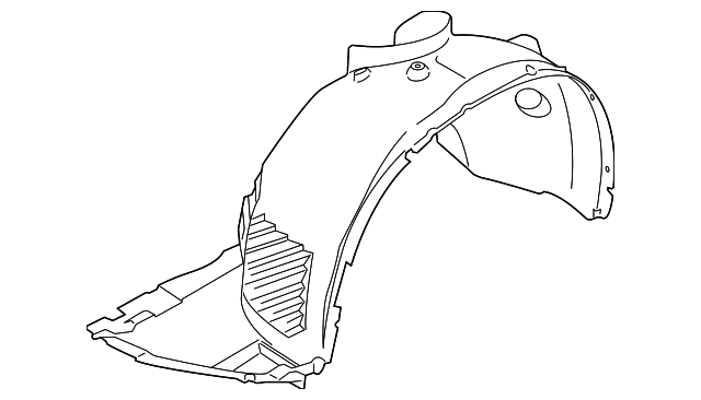 51-71-7-427-920 - Fender Liner 2018-2023 BMW X2 | Genuine BMW Parts 