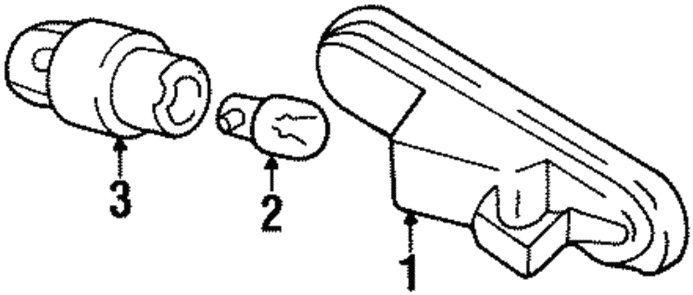 Socket, Front Side Mkr Lp - GM (90541592)