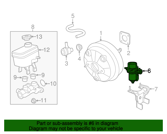 20182020 Jeep Wrangler Vacuum Pump 68328871AB