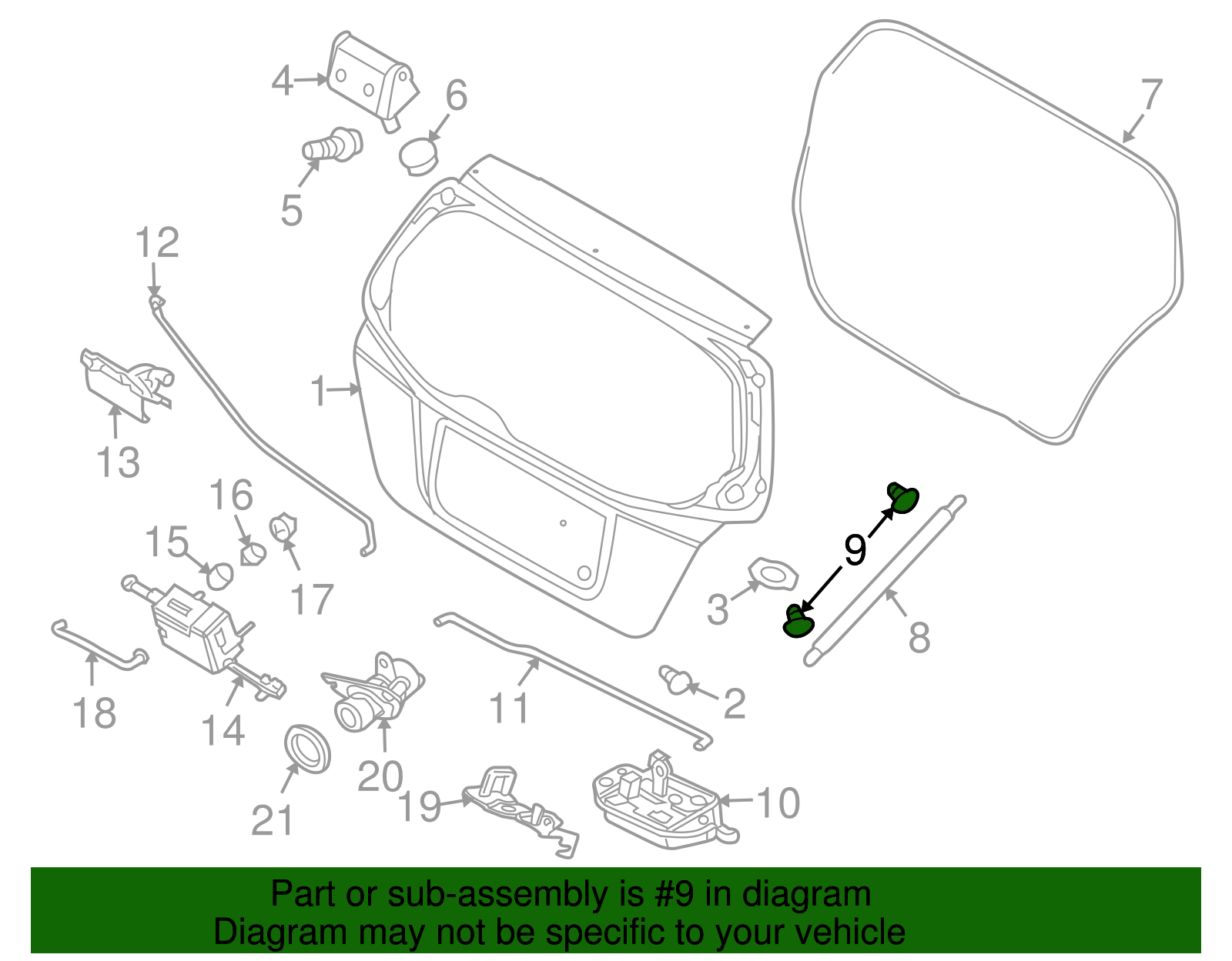 Multi-Purpose Stud - GM (96228420)