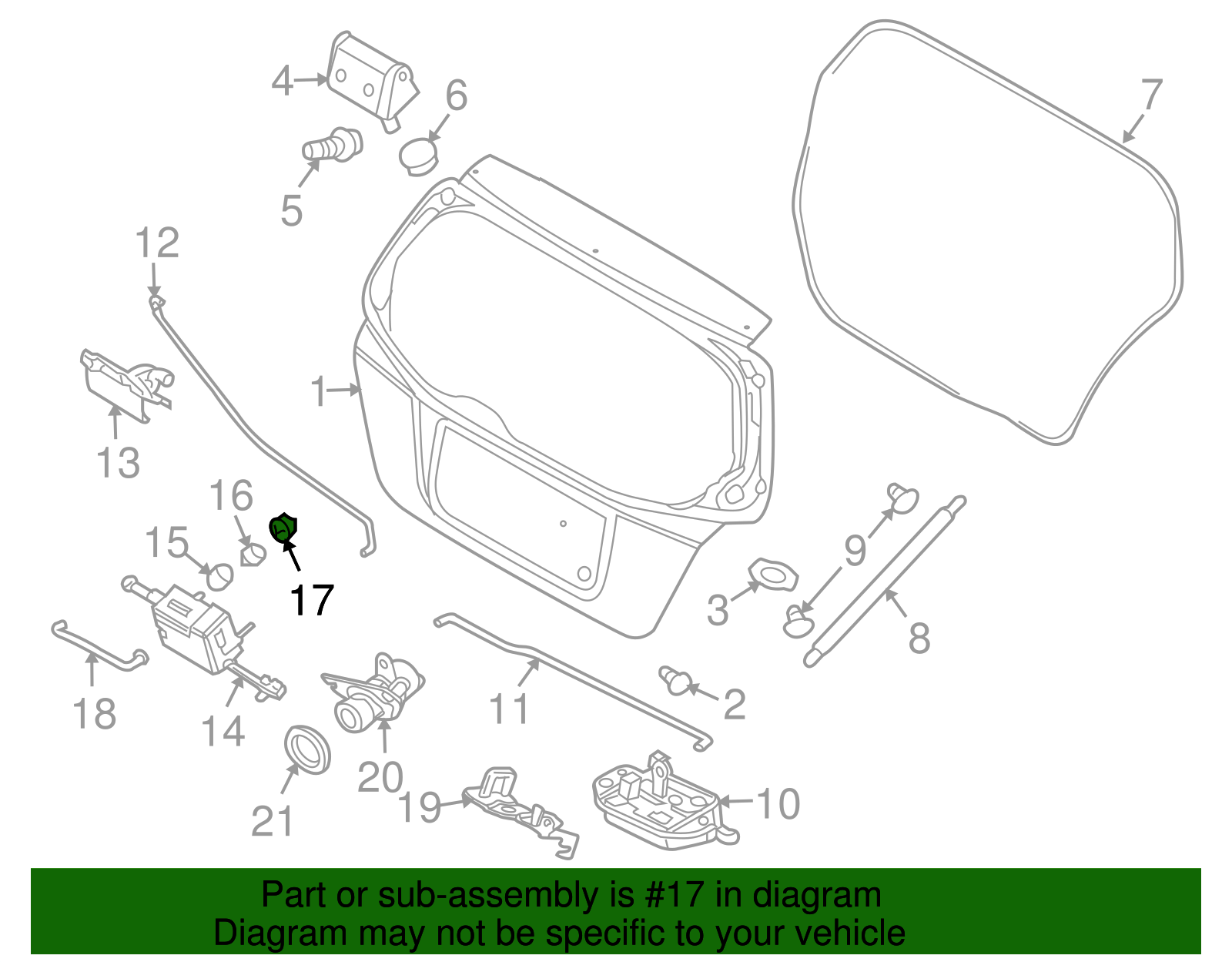 Multi-Purpose Nut - GM (94515321)
