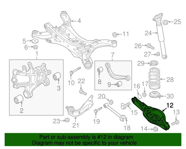 20132024 Mazda CX5 Lower Control Arm KD3528300