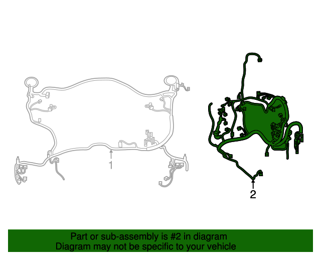 8212130K81 Engine Harness 20202021 Lexus DiscMonster