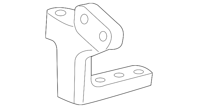 Exhaust Gas Recirculation (EGR) Valve Bracket - GM (98073033)