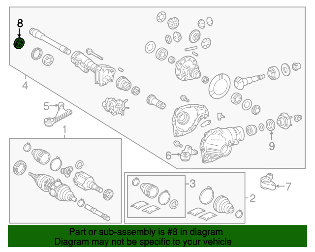 Output Shaft Seal Toyota (9031147026) Olathe Toyota