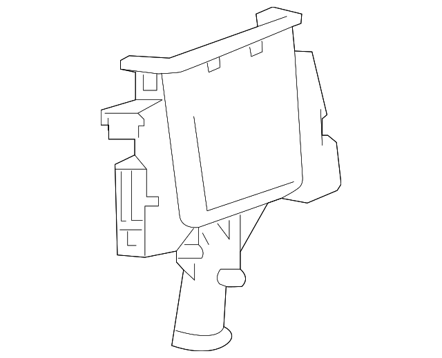 84499435 Black Wireless Charging System Module Bracket 20182023 GMC