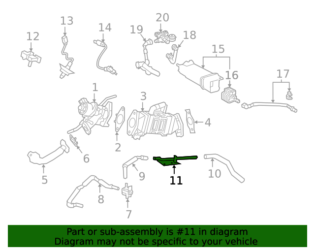 2023 Toyota Corolla Evaporative Emissions System Lines 2381837040