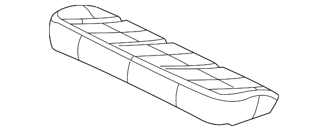 Pad Assembly, R/Seat Cushion  (Fixed) - GM (88899708)