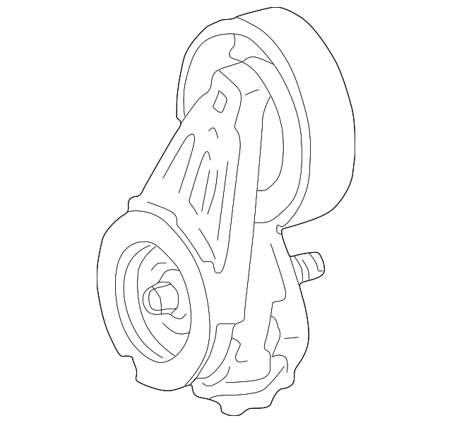 Serpentine Tensioner - Ford (XW4Z-6B209-AA)