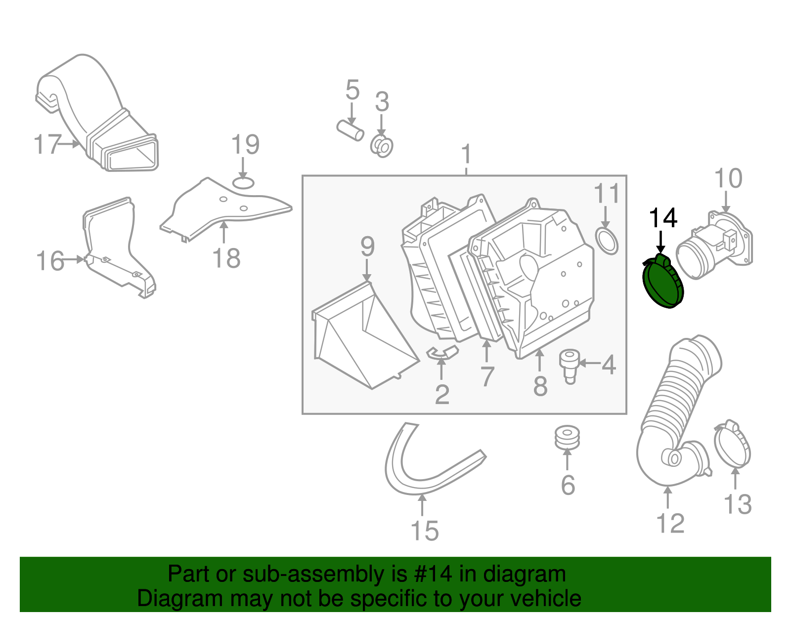 Intake Hose Clamp - Volkswagen (N-024-526-4)