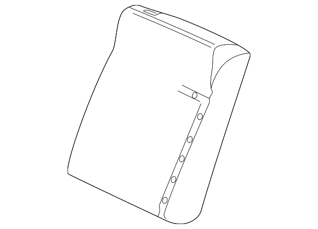 Pad Assembly, R/Seat Black Cushion - GM (90585108)
