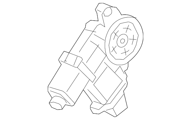Front Driver Side Window Regulator - GM (94550811)