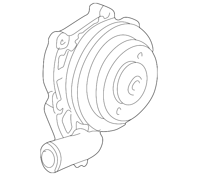 URO Parts Water Pump - New 99610601154 | O'Reilly Auto Parts