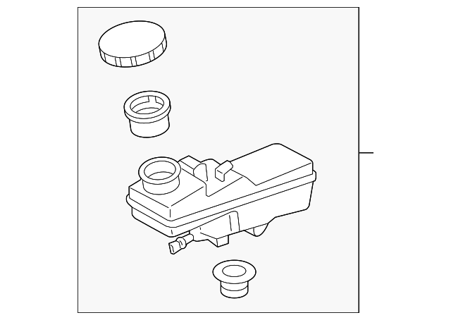 Master Cylinder Reservoir - Scion (47220-09220)
