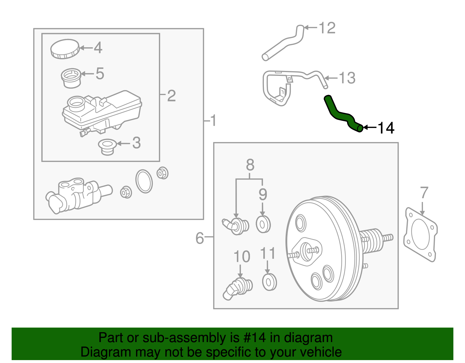 Lower Hose - Scion (44772-12580)