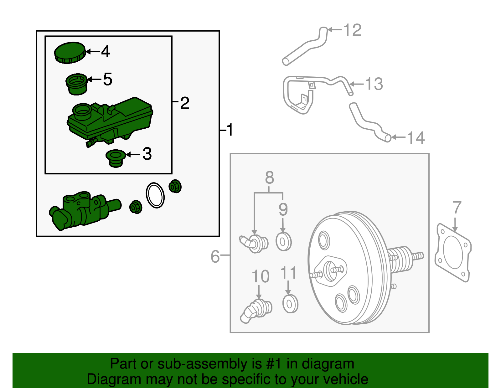 Master Cylinder - Scion (47201-09800)