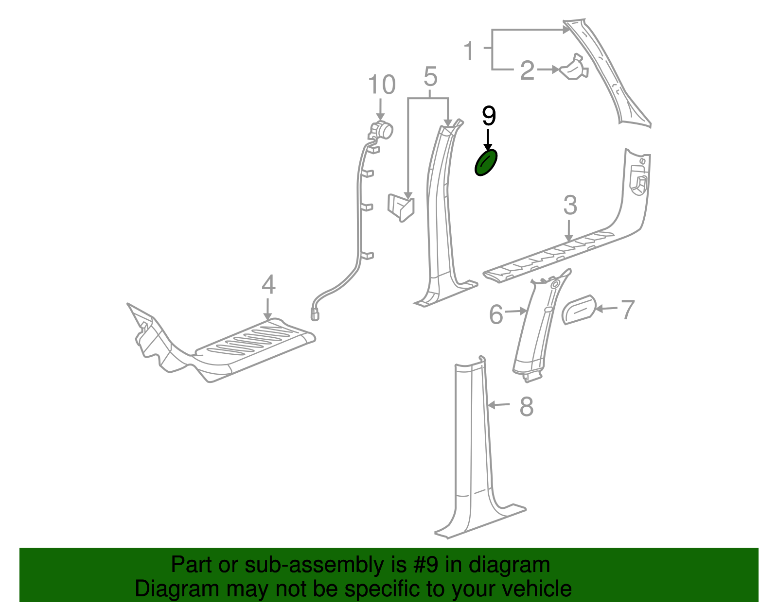 Grille - GM (88957514)