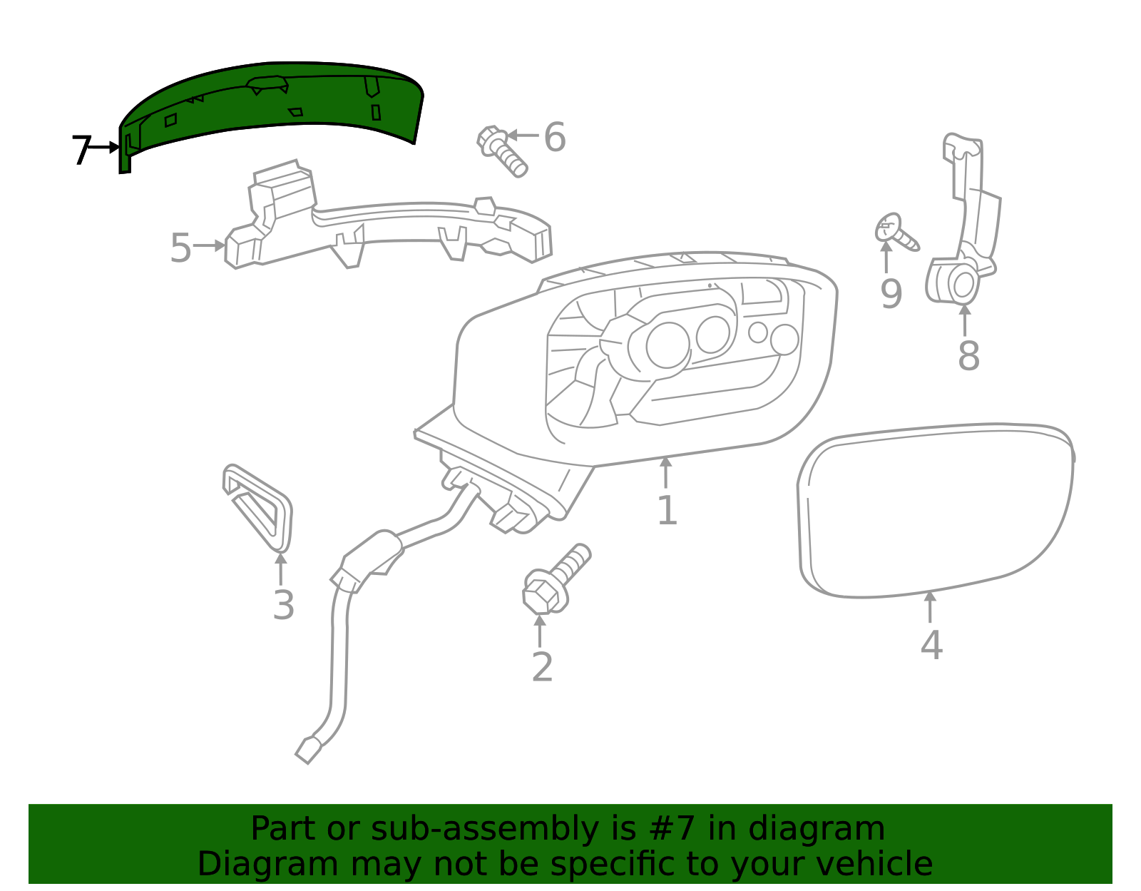 TK48-69-1N1A-13 - Mirror Cover - 2016-2024 Mazda | Mazda Swag