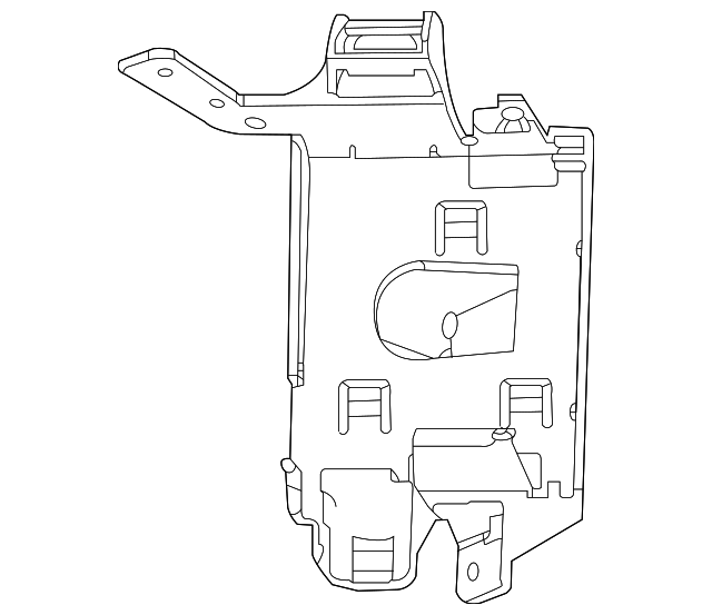 20202023 Chevrolet Corvette Communication Interface Module Bracket