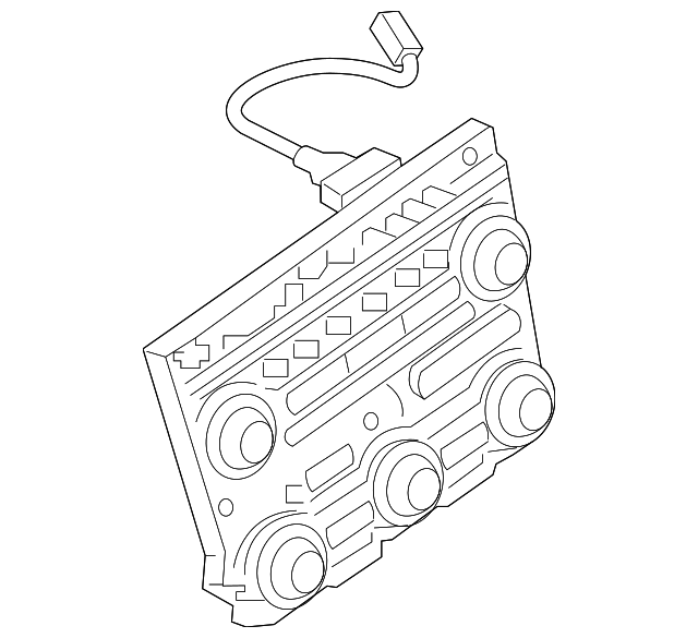 20192020 Nissan Pathfinder Audio Switch 253919PR8A Nissan Parts Store