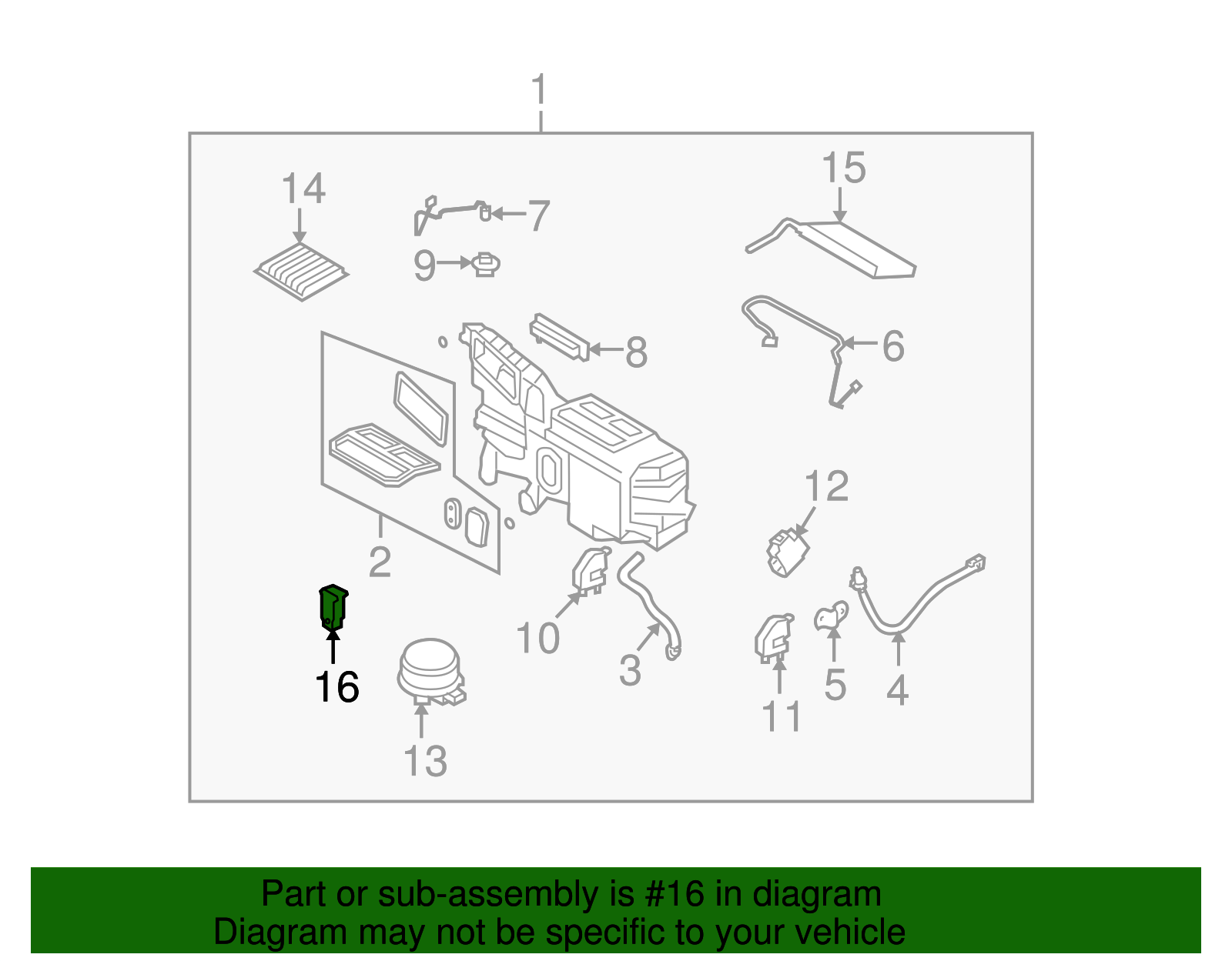 Motorcraft™ Expansion Valve - Ford (YG-408)