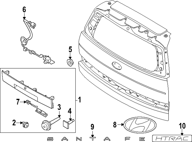 後部図のバックアップ カメラ99240S1500 99240-S1500、ヒュンダイ 
