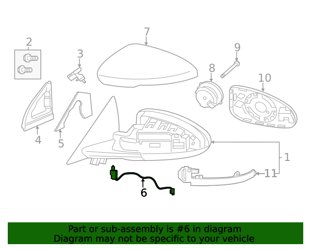 Jaguar OEM Ambient Temp Sensor Part C2Z5465 OEM Vehicle Parts