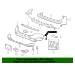 71190-SWA-J00 - Outer Reinforced 2010-2011 Honda CR-V | Honda Parts Online