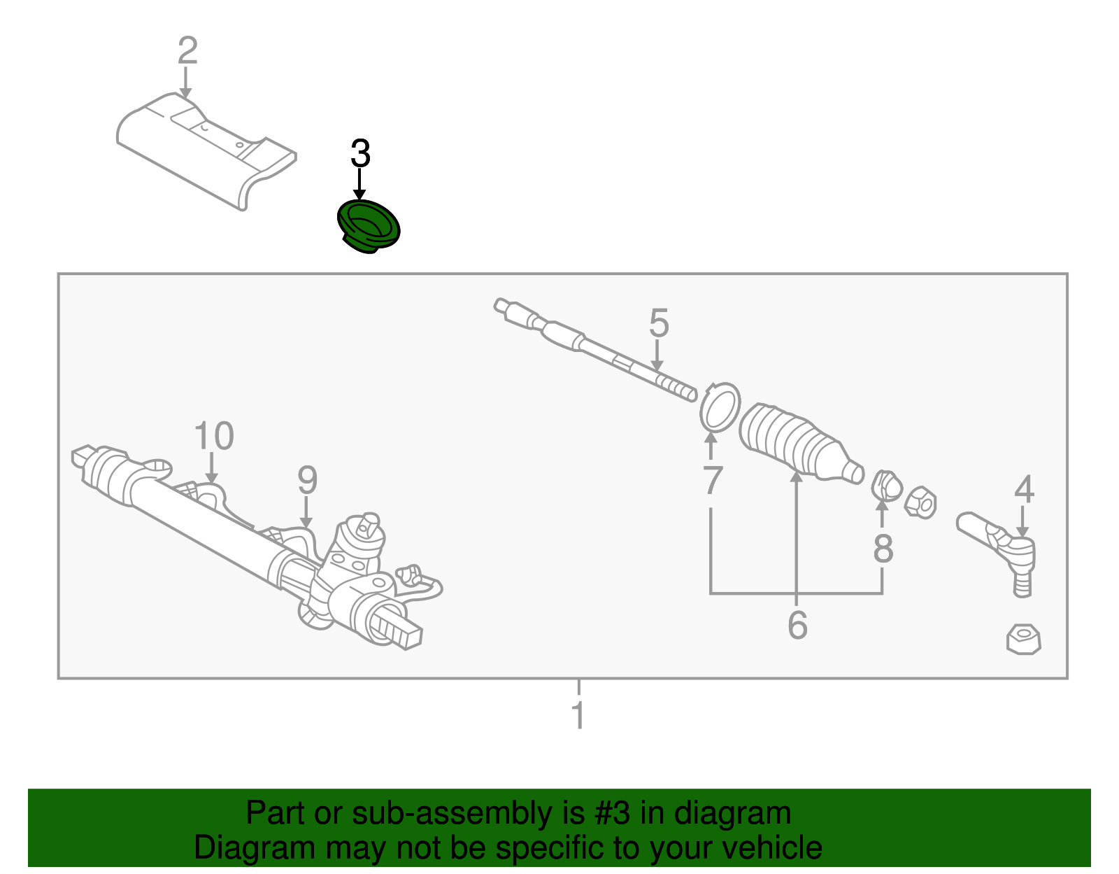 Seal Assembly, Strg Col Da - GM (90575598)