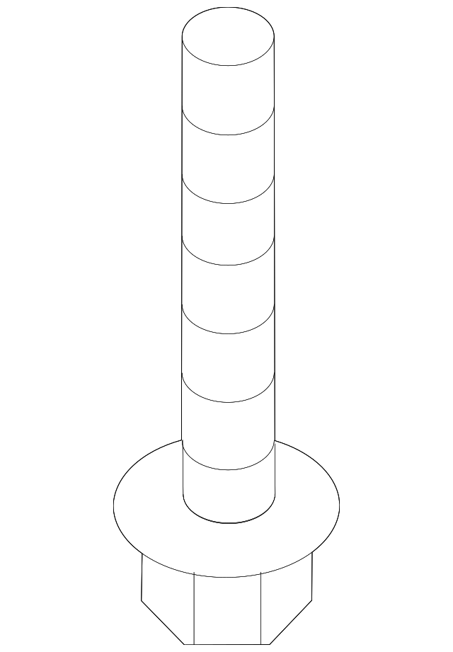 20122022 GM Transmission Mount Bolt 11589284 GM