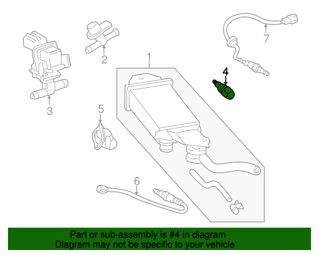 19972006 Toyota Engine Coolant Temperature Sensor 8942222030 Toyota
