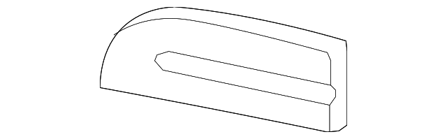 Front Passenger Side Bumper Cover Insert - GM (96648786)
