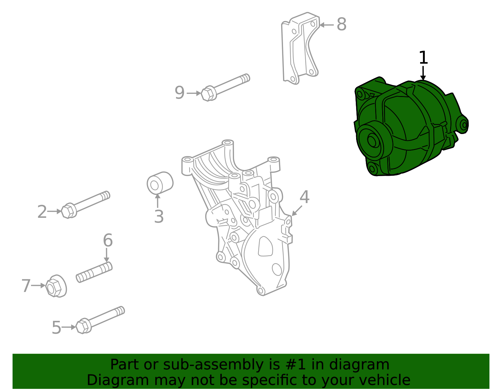Alternator - GM (87842530)