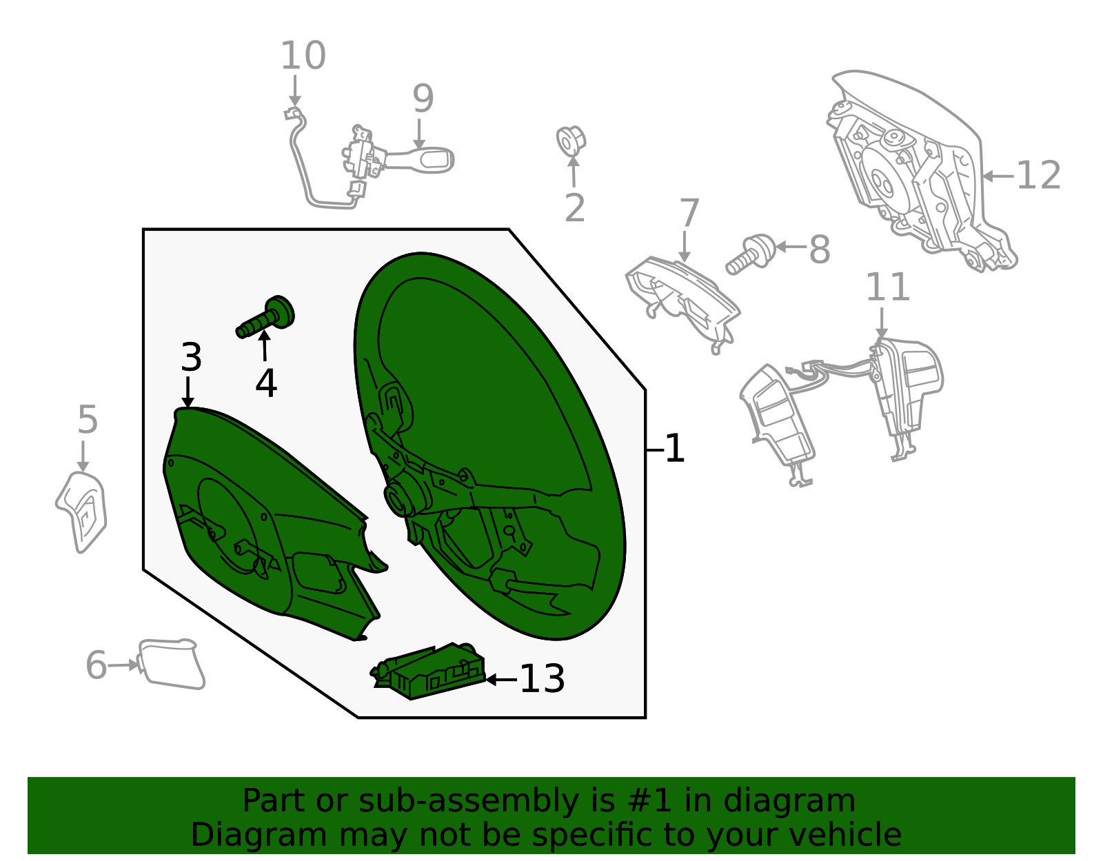 OEM 2016-2020 Toyota Land Cruiser Steering Wheel 45100-60760-C3 ...
