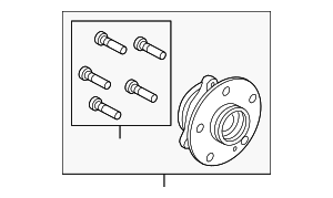 51730-M6000 - Wheel Bearing And Hub Assembly 2019-2024 Kia | Kia.Parts ...